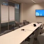 Flip Chart de Alumínio com Rodízios