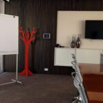 Flip Chart de Alumínio com Rodízios