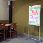 Flip Chart de Alumínio com Rodízios