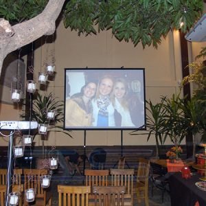 Projecao Telao OCA Tupiniquim